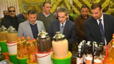 محافظ الغربية يفتتح معرض 
