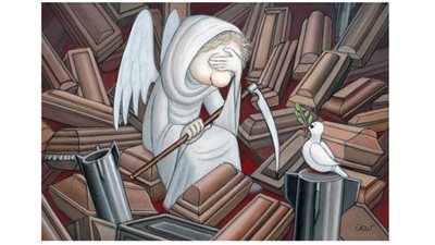 #وخز_الريشة_لضمير_العالم 