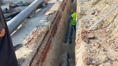 مياه القناة: بدء أعمال الإحلال والتجديد لخطوط الصرف الصحي بمنطقة الدوحة بالإسماعيلية