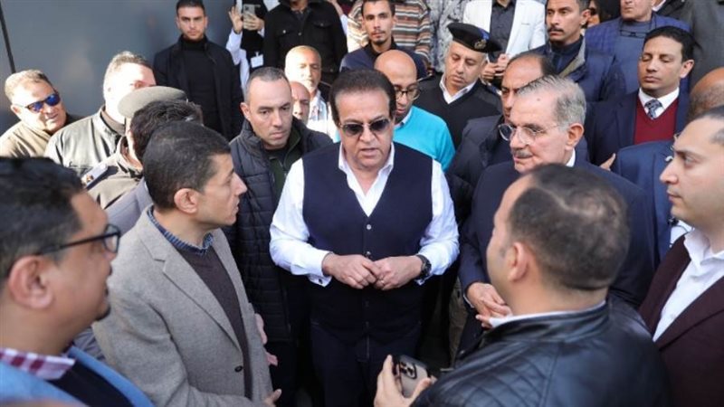 وزير الصحة بمستشفى