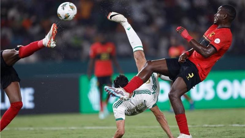 جانب من المباراة