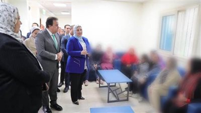 وزيرا الصحة والتضامن يفتتحان مركز علاج 