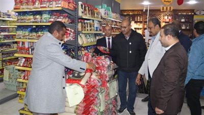 ضبط دقيق ومواد غذائية منتهية الصلاحية في حملة حماية المستهلك ببنى سويف