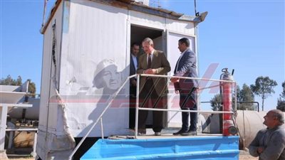 نورالدين: يتفقد محطة الرصف الجديدة بكفر الشيخ 