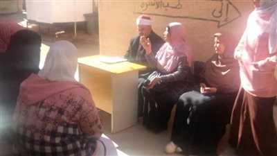 تقديم خدمات طبية وتوعوية للمواطنين في قافلة سكانية بقرية مستناد بالبحيرة 