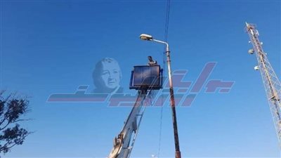 رفع كفاءة منظومة الإنارة بكفر الشيخ 