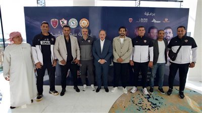 السفير المصري يزور بعثة الزمالك في الإمارات