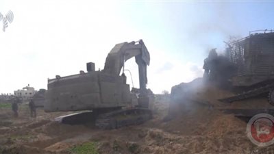  الجيش الإسرائيلي: وجدنا نموذج دبابة في مقر تدريب لحماس