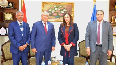 نائب محافظ البحيرة تستقبل وفد منظمة الأغذية والزراعة للأمم المتحدة 