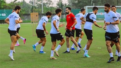 منتخب مصر يخوض تدريباته استعدادًا لمواجهة كاب فيردي
