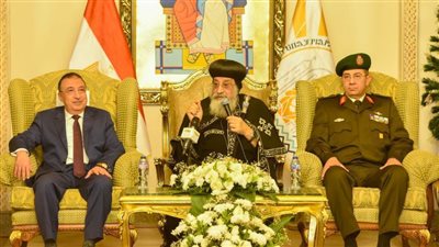 محافظ الإسكندرية يهنئ قداسة البابا تواضروس الثاني بمناسبة احتفالات عيد الغطاس المجيد