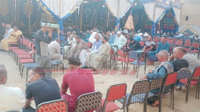 سرادق عزاء المتوفين