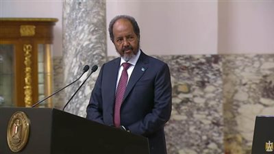 رئيس الصومال: أشكر المصريين على الترحيب والضيافة.. ومصر دولة صديقة وحليف تاريخي