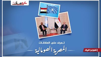 إنفوجراف| تعرّف على العلاقات المصرية الصومالية 