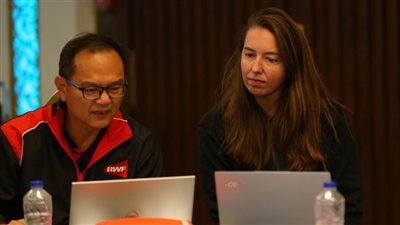 140 لاعبًا ولاعبة يشاركون ببطولة مصر الدولية للريشة الطائرة لذوي القدرات الخاصة