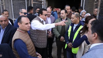 وزير الصحة يتفقد مشروع استكمال إنشاء مستشفى بدر المركزي بالبحيرة