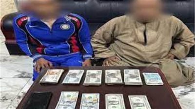 ضبط 5 أشخاص بحوزتهم عملات أجنبية للاتجار بالنقد الأجنبي في قنا والغربية