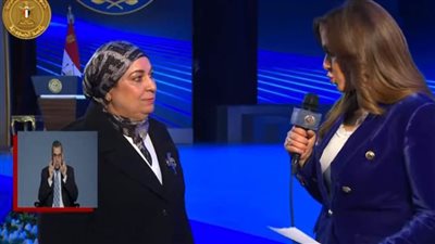 عاجل| نجلة رئيس المقاومة الشعبية ببورسعيد خلال احتفالية الشرطة: مصر عمرها ما تنسى ولادها