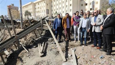 كوبري الشاملة ينهي التكدس المروري في بني سويف 