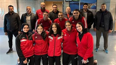 بعثة الكاراتيه تطير إلى فرنسا للمشاركة في بطولة البريميرليج