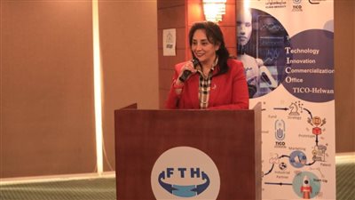 غادة شلبي تشارك في الاحتفال بعيد العلم