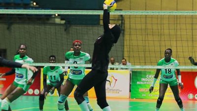 سيدات الطائرة يهزمن كينيا في أولى مباريات تصفيات المنطقة الخامسة