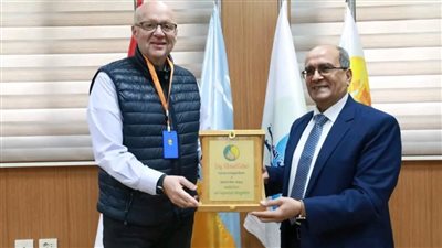 مياه الإسكندرية تستقبل وفد البرلمان والسفارة الألمانية بمحطة المنشية (2)