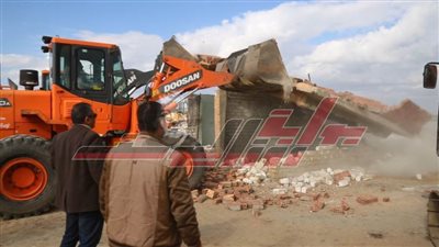 انطلاق الموجة الـ 22 لإزالة التعديات على أملاك الدولة والأراضي الزراعية ومخالفات البناء