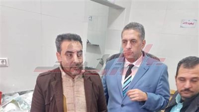  محمد أبوالسعد يتفقد مستشفى فوه المركزي بكفر الشيخ
