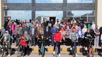 فعاليات مبادرة حافظ على البيئة بدرجات لكلية التربية النوعية بجامعة كفر الشيخ