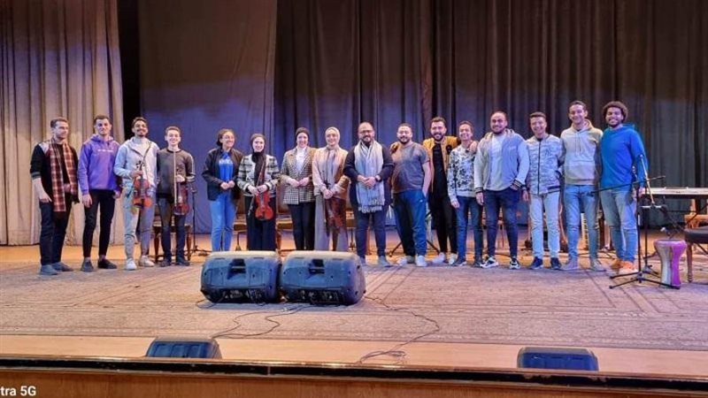 كورال جامعة بنى سويف