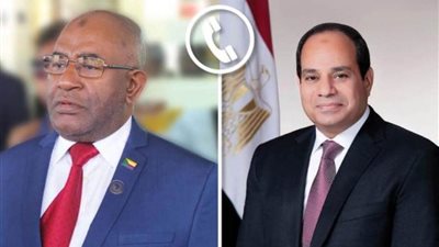 السيسي يؤكد حرص مصر على مُواصلة العمل المشترك لتعزيز التعاون الثنائي مع جزر القمر
