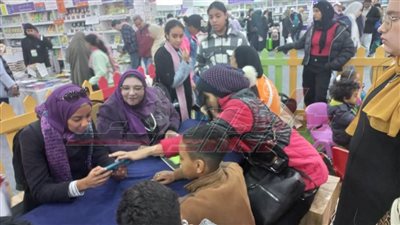 معرض الكتاب يستقبل أطفال الخيالة ضمن جولات المشروع الثقافي بالإسكان البديل 