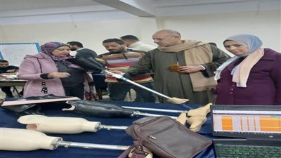 تسليم 101 طرف صناعي بمقر الجمعية المصرية لحماية الأطفال بالبحيرة 