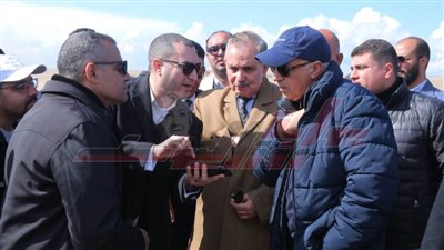 محافظ كفر الشيخ يستقبل وزير الموارد المائية والري 