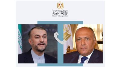 وزير الخارجية ونظيره الإيراني يؤكدان رفضهما لأي إجراءات تستهدف تهجير الفلسطينيين
