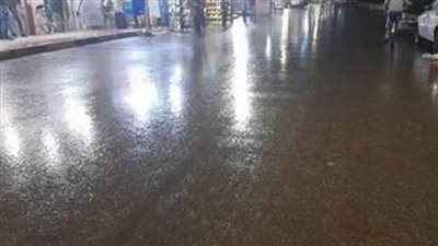 أمطار رعدية وطقس سيئ علي شمال كفرالشيخ