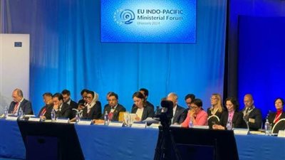 اليمن يشارك في منتدى وزراء الاتحاد الأوروبي للتحديات الجيوسياسية والأمنية