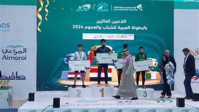 مصر تحصد 6 ميداليات متنوعة في البطولة العربية للريشة الطائرة بالسعودية