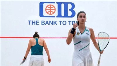 تأهل لاعبة وادي دجلة روان العربي إلى نصف النهائي لبطولة سينسيناتى للإسكواش