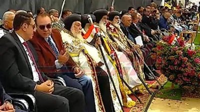 بالصور.. مطرانية ملوي بالمنيا تحتفل برحلة العائلة المقدسة بكوم ماريا