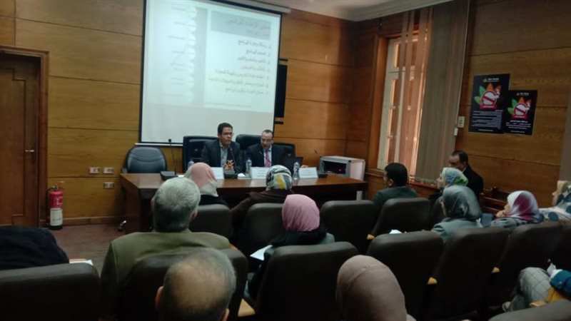 رئيس جامعة بنها يشهد