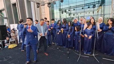 كورال السويس القومي يشعل أجواء معرض القاهرة الدولي للكتاب 