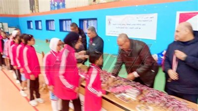 تكريم لاعبات مركز الفتيات لكرة السلة بكفر الشيخ تحت شعار 