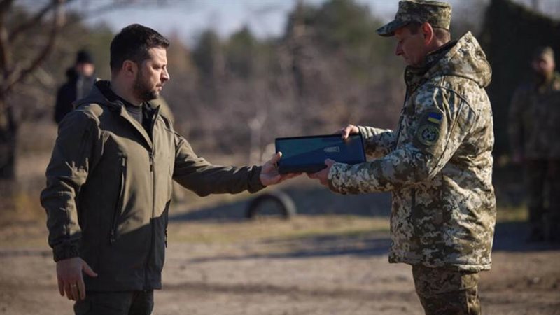 الرئيس الأوكراني