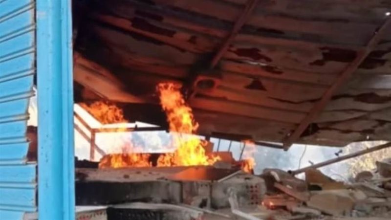 انفجار أنبوبة بوتاجاز