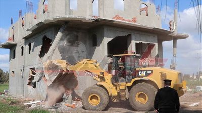 الموجة الـ 22 تزيل 27 حالة تعدٍ على أملاك الدولة بعاصمة كفر الشيخ 