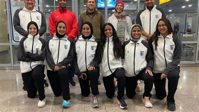 بعثة ألعاب القوى تصل إلى الإمارات للمشاركة في دورة الألعاب العربية للسيدات 