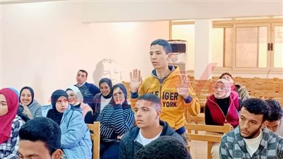 لقاء حواري مع متدربي برنامج التعليم المدني بكفر الشيخ 