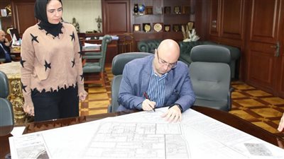 اعتماد المخططين التفصيليين للمنطقتين الصناعيتين: كوم أبوراضي وبياض العرب 